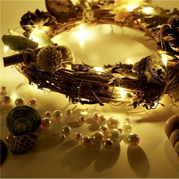 20 Packs Fairy String Lights, 6.6FT 20 LEDs Battery...